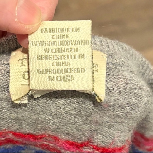 Telluride Clothing Company Fair Isle Sweater - Size Medium wool blend - Picture 4 of 10